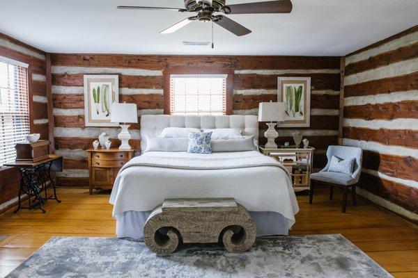 The Cabin Main Bedroom