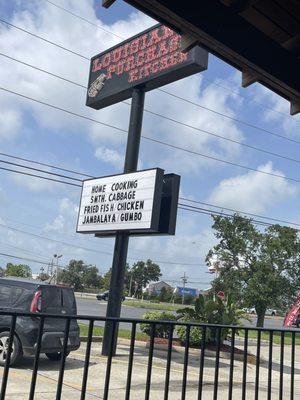 The restaurant sign that sits on Veteran Blvd in Metairie