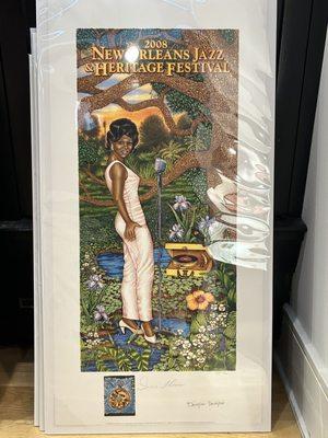 2008 JazzFest poster