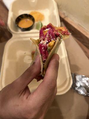 Chicken taco