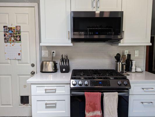 Kitchen backsplash