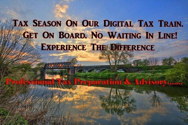 Digital Tax Train- No Waiting In Line