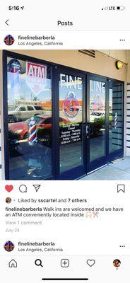 Follow us on instagram @finelinebarberla