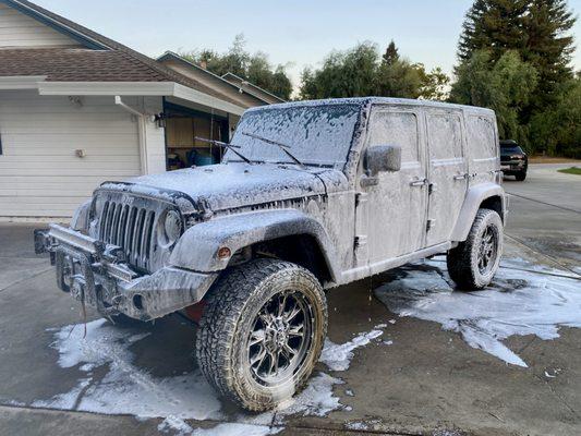 Exterior Foam Bath