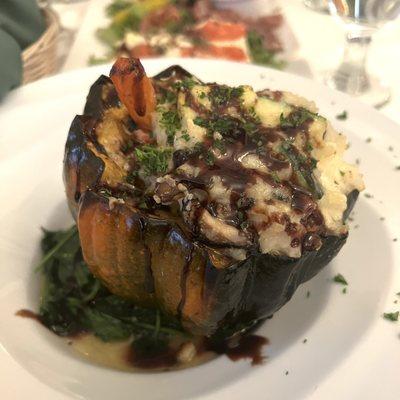 SO GOOD- stuffed acorn squash