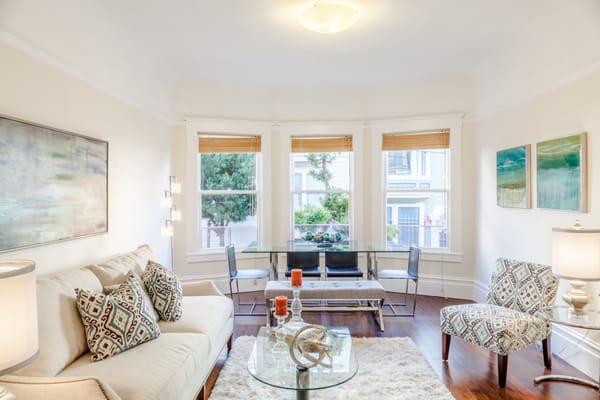 Hot Hayes Valley condo beautifully staged!