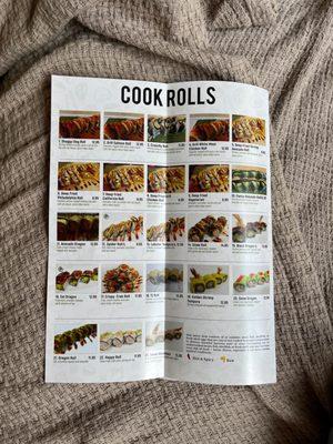 Cook rolls