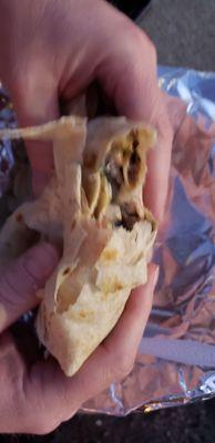 Carne asada burrito! Looks much bigger, in real life!