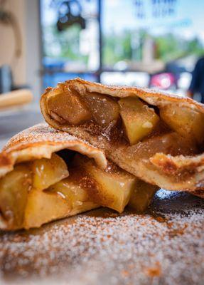 Apple Pie stuffed pretzel!