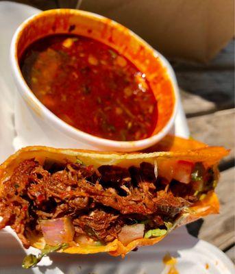 Birria Single Quesotaco