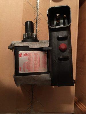 Old starter I was trying to get replaced