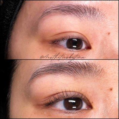 Lash Lift and Tint