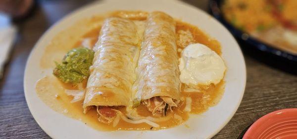 Chicken Enchiladas