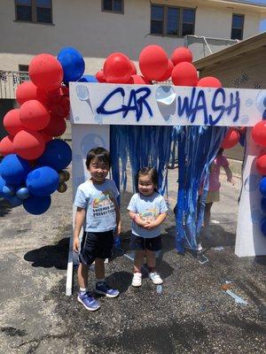 A fundraiser - Trike-a-Thon. So cute and fun!