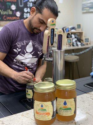 Kombucha on tap