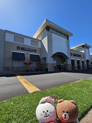 Located inside of Safeway, between the Old Navy Outlet and Lowe's at Waikele Center