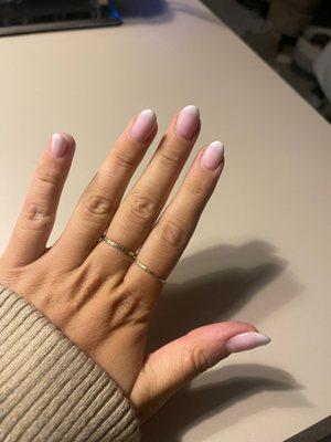 A week and a half after having my nails done and they still look great!