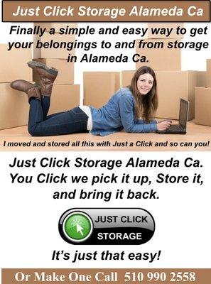 Just Click Storage is the #1 Storage Solution in ALL of California!