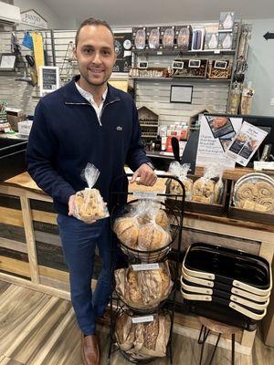 Local sourdough bread arrives 2x per week!