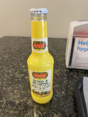 Mango pineapple soda