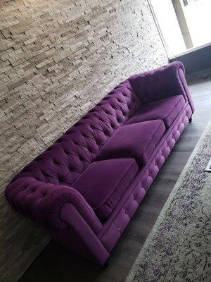 Cool couch.