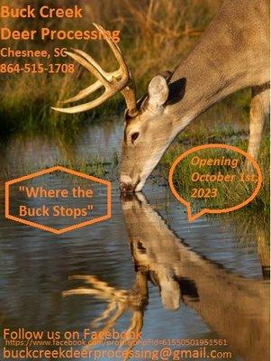 Buck Creek Deer Processing