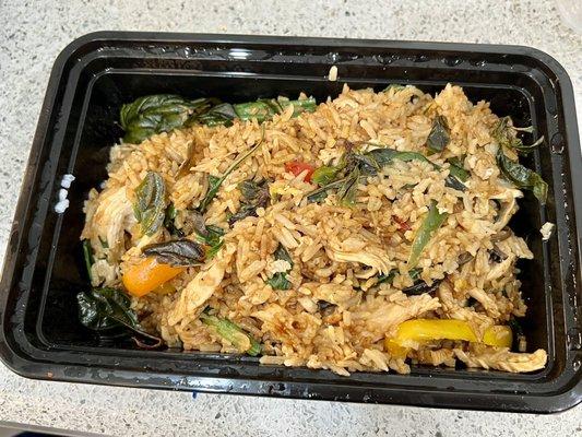 Chicken Basil Fried rice