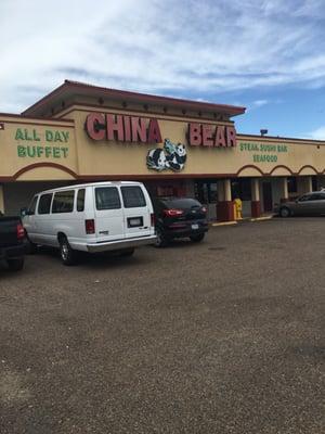 The front of China bear