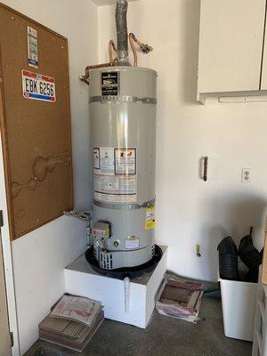 Water Heater replacement .