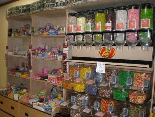 All different kinds of candy to choose from