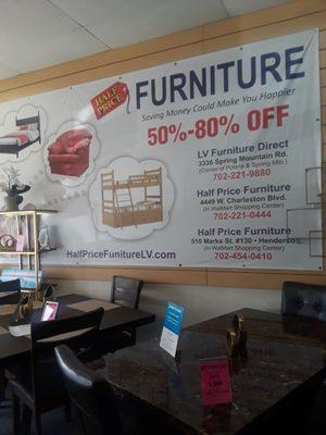 Half Price Furniture