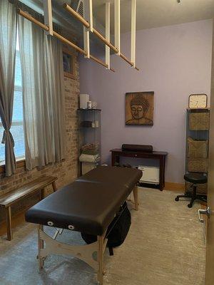 Massage, acupuncture, Reiki, Thai body work.