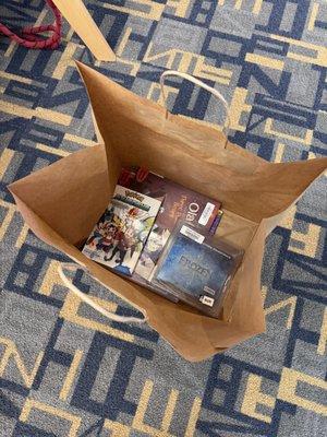 Books & free bag for your books