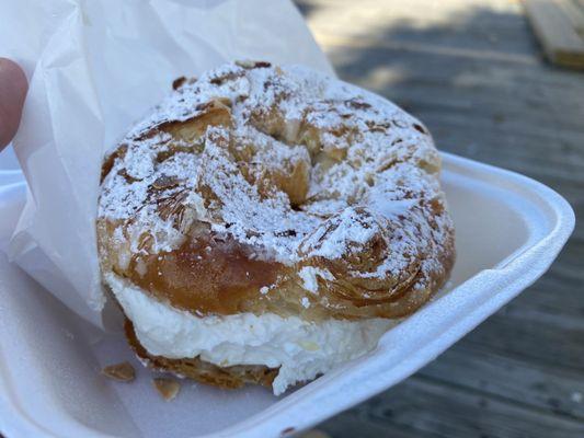 Almond croissant