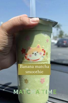 Banana Matcha Smoothie