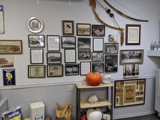 Memorabilia at the Salt Palace, Grand Saline