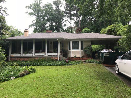 Complete roof installation!