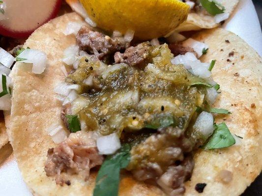 Taco de Lengua