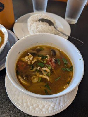 chicken Tom Yum soup