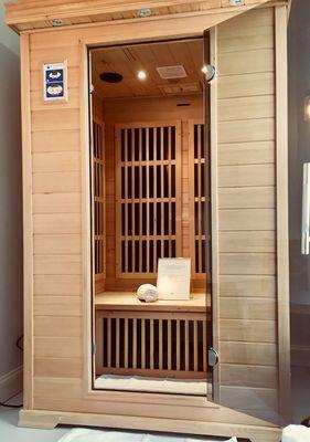 Our far infrared sauna! New, Nov '18