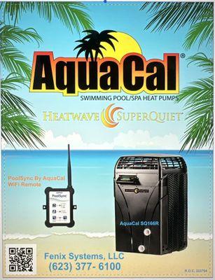 AquaCal SQ166R High Efficiency Electric Heat & Cool Pump By Fenix