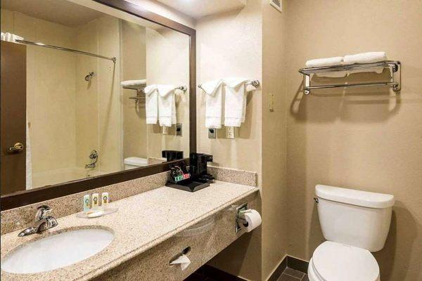 Guest room bath