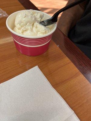 Vanilla ice Cream