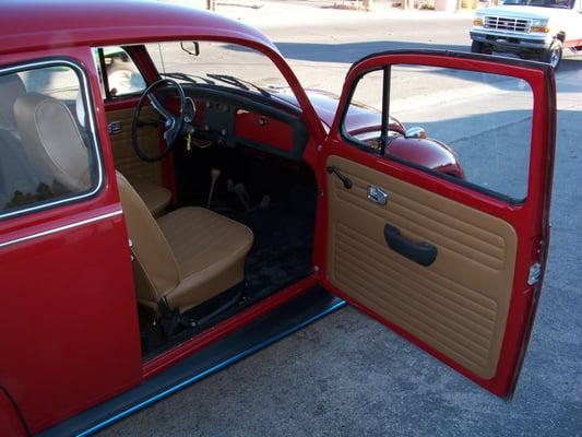 Thomas B. '70 beetle Interior