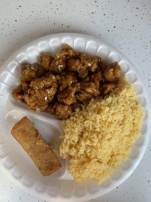 Orange chicken