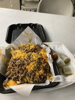 Regular order Carne Asada Fries at $12.50!