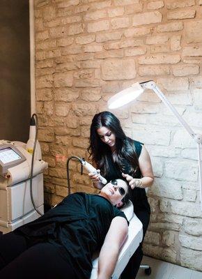 Relax and let our aestheticians do all the work.