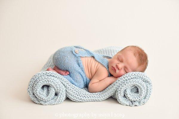 Newborn during a session