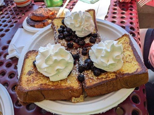 Blueberry french toast