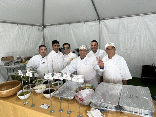 Wedding Kitchen Tent and Team Basanti